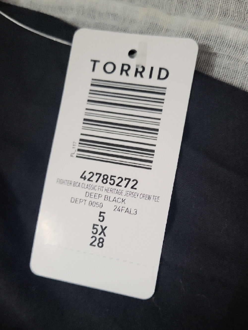 NWT Torrid 5x BCA Fighter Graphic Tee - Black with Pink & Blue Artwork - Picture 9 of 14